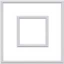3 Set Panels Peel and Stick Premade Wainscoting Accent Wall Panels for Interior Wall Decor Easy DIY Build and Picture Frame Door Decor (20 x 20 + 10 x 10in)