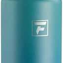 Fanhaw 18 Oz Kids Insulated Water Bottle with Straw Lid – Stainless Steel Double Wall Vacuum, Leak-Proof, BPA-Free Water Bottles for School Boys & Girls(Green Blue)