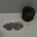 Advanced Memory Foam Neck Travel Pillow, Neck Pillow Airplane with Eye Mask & Ear Plugs, Designed for The Comfort of Travel & Office, Travel Pillow for Plane, Car, Home, Work, Dark Grey