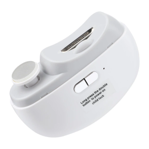 2025 Upgraded El Rechargeable for Baby, Kids, Adults, Seniorss Automatic Nail Trimmer with LED Light & Clip Storage - USB Rechargeable for Baby, Kids, Adults, Seniors