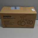 SEREED Colorful Lighting Baby Balance Bike, Toys for 1 Year Old Boys Girls, 12-24 Month Toddler Balance Bike with 4 Silence Wheels, First Birthday Gift (Green)