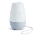 Munchkin Shhh White Noise Sound Machine, Baby Sleep Soother with Night Light, Portable for Travel or Nursery, White/Grey (1 Count (Pack of 1))
