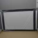 SMIROR Matte Black Bathroom Mirror for Over Sink 24x 36 inch, Metal Thick Frame Rectangle Vanity Mirror for Wall, Anti-Rust, Horizontally or Vertically Mounted