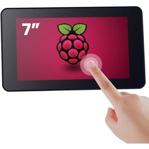 Hosyond 7 Inch Touchscreen IPS DSI Display Compatible with Raspberry Pi 5, 800x480 Capacitive Screen MIPI DSI Driver-Free Interface