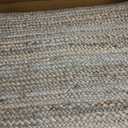 FRELISH DECOR Handwoven Jute Area Rug - 6x9 Feet Natural Yarn - Rustic Vintage Beige Braided Reversible Rectangular Rugs for Bedroom - Kitchen - Living Room - Farmhouse (6' x 9')