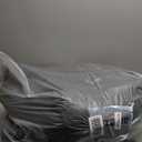 Dog Car Seat for Small & Medium Dogs Under 35lbs, Detachable & Washable Pet Car Seat, Interior Height 6 Inches Pet Travel Bed with Storage Pockets and 2 Dog Safety Belts (Black)