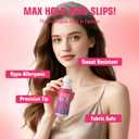 2PCS Body Glue for Clothes & Skin 100ml, Liquid Body Adhesive, Water Wash Off Butt Glue for Dancers, Sweat Resistant, Strong Fabric-Safe Fashion Glue for Stagewear, Wigs, Socks, Bras & Costumes