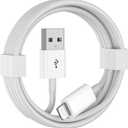 Car Apple Carplay Cable, 3FT Car Charger Cord, USB A to Lightning Cable Compatible for iPhone 14 13 12 11 Pro Max XR XS X 8 7 6 Plus SE iPad Charging Cord (White)