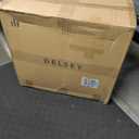 DELSEY PARIS Helium DLX - Rolling Garment Bag with Spinner Wheel - Lightweight Travel Garment Bag - SECURITECH Zip - Suit and Dresses Rolling Travel Bag - Checked Size, Black