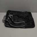 PANDA JOYS 4 Set Compression Packing Cubes Travel - Travel Accessories Expandable Packing Organizers for Carry On - Essentials Luggage Bags - Black, 17.5"L x 12.75"W x 4"H