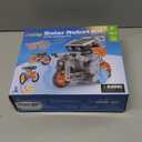 AOHU Solar Robot Building Kit STEM Gift for Boys Aged 8-13, DIY 15-in-1 Educational Science Building Toy, Solar or Battery Powered Robotic Set for Children Birthday with 212 Pieces