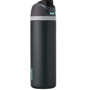 Owala FreeSip Insulated Stainless Steel Water Bottle with Straw for Sports and Travel, BPAFree, 24oz, Foggy Tide