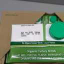 Pacific Foods Organic Turkey Broth, 32 oz Carton (12 Pack), Best Before Oct.04, 2025