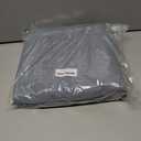 Comfort Spaces Blue/Grey Queen Size Duvet Cover Set - 3 Pieces Pintuck Pleated Duvet Cover, All Season Lightweight, Extra Softness Pre-Washed Microfiber Bedding Cover Shams