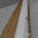 UNISHADES 100% Blackout No Tools No Drill Cordless Roman Shades for Windows, Size 33 3/4" W  72" H (for Windows 34" W  72" H) Blackout - Off-White