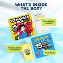 All-in-One Life Skills Kit - Teen Skills Box - Essential Skills for Success to Prepare Teen Boys for The Real World for 13 14 15 16 17 18 19 Year Old Boys