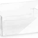 Acrylic Dryer Sheet Holder - Clear Box with Lid for Laundry Room Organization