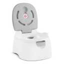 Munchkin Arm & Hammer Multi-Stage 3-in-1 Potty Seat, (Potty Chair, Trainer Ring and Step Stool), Grey