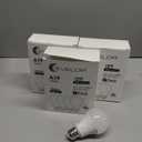 A19 LED Light Bulbs,60 Watt Equivalent Soft White 2700K with E26 Base,Efficient 9W,800 Lumens Non-Dimmable Warm White LED Bulbs,15000 Hours, Ideal for Bedroom Living Room, 12-Packs