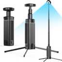 Camping Light 1PCS, Camping Lantern Rechargeable, Led Work Light with Stand Battery Powered 10800mah, Portable Camping Lamp and Flashlight, Camping Lights for Hiking, Camping, Fishing