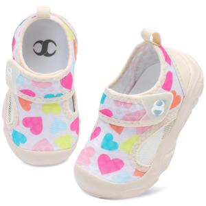 Baby Shoes Girls Boys Summer Beach Swim Aqua Socks Shoes Toddler Wide Closed Toe Sandals Non Slip House Moccasin Slippers Beige Sneakers Size