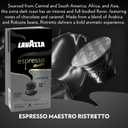 Lavazza Espresso Maestro Ristretto Aluminum Capsules Compatible with Nespresso* Original Machines, Dark Espresso Roast, Arabica and Robusta Blend (60 Capsules) (10 Count (Pack of 6))