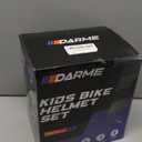 Kids Bike Helmet Set, Adjustable Helmet for Ages 2-3-5-8-14 Year Boys Girls, Toddler Pad Set with Knee and Elbow Pads for Bike, Roller, Skating, Scooter, Longboard and More Sports, 6 Color (Pink)