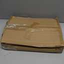 TV Tray Table Heavy Metal Base with Wheel Swivel/Adjustable Height Couch Table, Sofa Arm End Side Table for Living Room and Bedroom, Bed or Small Spaces