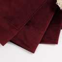 BGment Red Velvet Curtains 84 Inch for Bedroom, Thick Thermal Insulated Blackout Curtains Noise Reduce Back Tab and Rod Pocket Christmas Panels for Living Room, Set of 2 Panels, 52 x 84 Inch