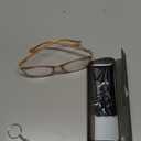 LifeArt Blue Light Blocking Glasses, Anti Eyestrain, Computer Reading Glasses,TV Glasses for Men and Women (11_nola_champagne)