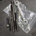 Chap Performance SBF Electric Water Pump Alternator Bracket 289 302 V-Belt EWP BLACK