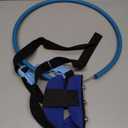 Blind Dog Harness, Guiding Halo with Protective Vest - Adjustable Support Harness to Calm & Guide Blind Pets, Confidence Building Leash Attachment for Safe Walking and Training (S)