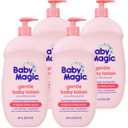 Baby Magic Gentle Baby Lotion | 30 Fl Oz (Pack of 4) | Vitamins & Aloe | Free of Parabens, Phthalates, Sulfates and Dyes