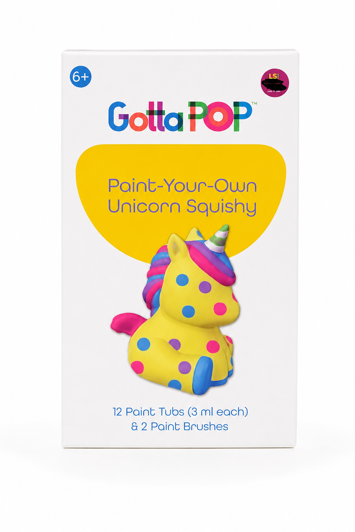 Gotta pop Paint your own unicorn 2pack