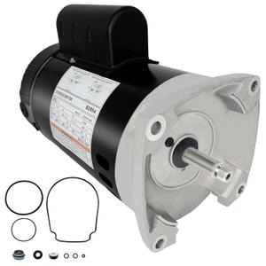 B2854 1-1/2HP, Replaces Century/AO Smith Pool Pump Motors,1.5HP,115/230V, 3450 RPM, 8.0/16.0Amps, 56Y Frame 1.1Service Factor,PSC,F56AA40A01,Include Replace Parts, Square Flange ODP Enclosure Leungoo