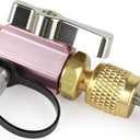 MegaFlow Vacuum-Rated Valve Core Removal Tool, 5/16" Female Flare X 1/4" Male Flare,Compatible with R410A