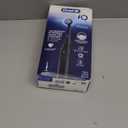 Oral-B iO Series 2 Rechargeable Electric Powered Toothbrush, Night Black with 1 Gentle Care Brush Head - Automatic Pressure Sensor to Protect Gums - 3 Modes - 2 Min Timer