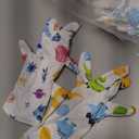 Xtinmee 20 Pairs Eczema Gloves for Kids Cotton Moisturizing Gloves for Sensitive Irritated Skin Eczema Reusable Elastic Hand Cover Soft and Does Not Hurt(Age 3-4 Years)