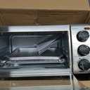 BLACK+DECKER TO1313SBD Toaster Oven, 15.47 Inch, Silver