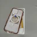 Miracase for iPhone 16 Pro Max Case 6.9'', [Bubble Free] Full-Body Bumper Phone case with Built-in Full Glass Screen &Lens Protector,Compatible with MagSafe,Drop Proof 16 Pro Max Cover,Clear