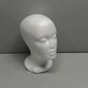 SHANY Styrofoam Model Heads ,Hat Wig Foam Mannequin Female Wig Head Stand ,Mannequin Head for wigs , Wig Holder - Round Base , 10.5 Tall with 20 1/2 Inches Circumference Female Mannequin Head -1 Piece