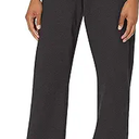 Hanes Women's Sweatpants, EcoSmart Fleece Pants, Pocketless Open-Bottom Sweatpant, Size L