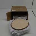 (10) Pack 10-11 inches Large Wood Slices for Centerpieces - Wood Centerpieces for Tables, Rustic Wedding Centerpiece, Natural Wood Slabs