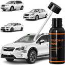 37J Satin White Touch Up Paint for Subaru, DIY Car Paint Scratch Repair Kit, Automotive Paints, Quick & Easy Fix Scratch Repair Compatible with Outback/Forester/Impreza/Legacy/Tribeca/WRX/BRZ