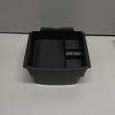 CDEFG 2PCS for 2024 2025 2026 Hyundai Kona SX2 Center Console Organizer Tray 2024 2025 2026 Kona EV Accessories Middle Console Organizer Upper Armrest Compartment Storage Box