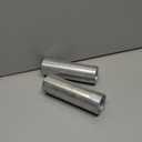 Dunzy 2 Pcs 1.8" Diameter Replacement Pin for Pipe and Drape Adjustable Uprites Heavy Duty 1.8 x 5.85 in Base Plate Fixing Pin for Wedding Birthday Party Backdrops Curtain Trade Events Decorations