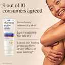 Aveeno Skin Relief Healing Ointment, 72-Hour Skin Protectant with Triple Oat & Shea Butter for Extra Dry, Cracked & Sensitive Skin, Fragrance-Free & Multi-Use for Lips, 7.2 oz