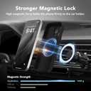 Magnetic for iPhone 16 Pro Case, [Full Camera Protection][Compatible with MagSafe] Cute Wave Frame Silicone Shockproof Protective Phone Case for iPhone 16 Pro 6.3", Black