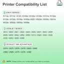 68XL 68 Ink Cartridges Black/Color Combo Pack Compatible for HP68 68 XL 68 Ink Cartridges for HP Printers Replacement for HP Ink 68 68e for Envy 6155e 6100e 6152e 6500e 6552e 6555e 6558e