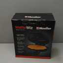 Mueller Heart 5 Waffle Maker, Waffle Iron, Adjustable Browning Control & Nonstick, Cool Touch Handle, Easy to Clean, Small Kitchen Appliances